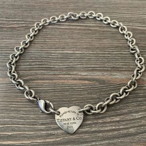 Tiffany & Co Heart tag choker